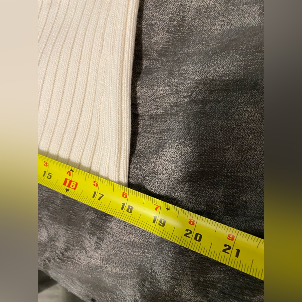Cream Cowl Neck Sweater with Cozy Knit - Picture 16 of 16